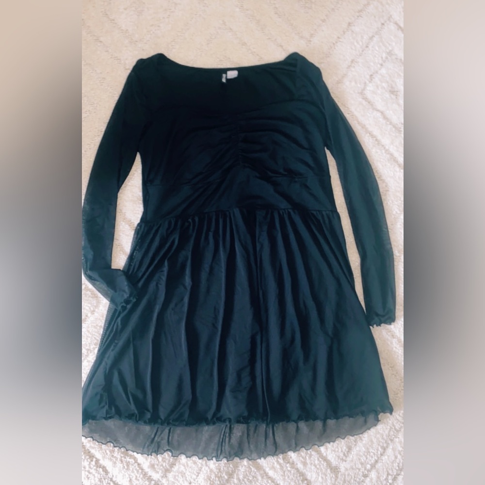 H&M Witchy Gothic style Black Dress